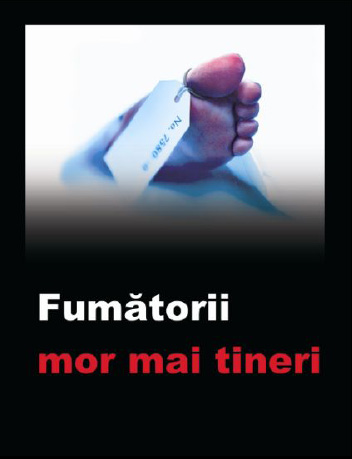 Romania 2008 Health Effects death - lived experience, toe tag, die younger, Romanian